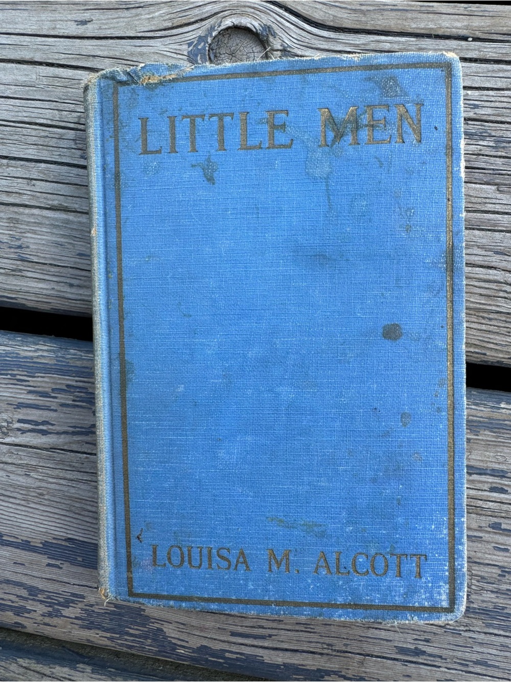 Little Men by Louisa M. Alcott - Blue Cloth Hardcover
